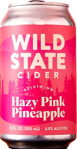 Wild State Hazy Pink Pineapple 4pk
